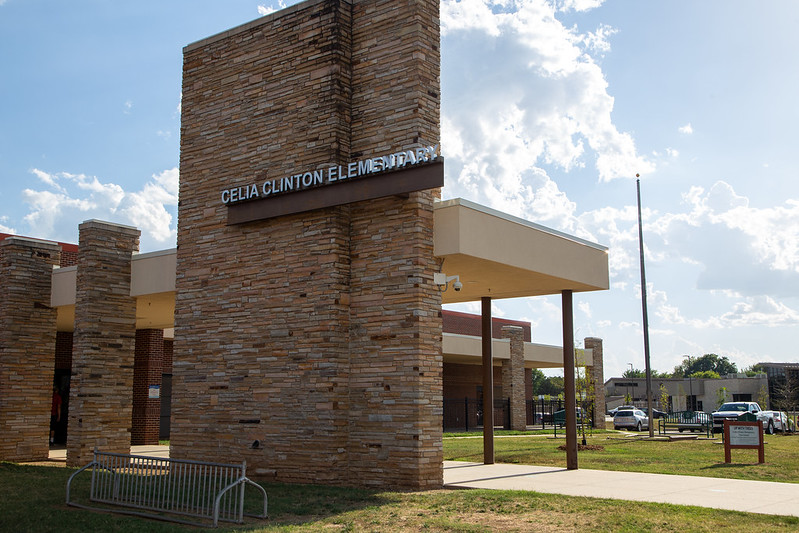Clinton P Russell Elementary School Original Building Attendance Awareness Spotlight: Celia Clinton Elementary - Impact Tulsa